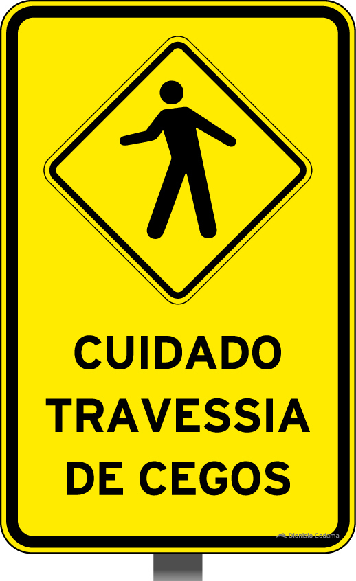 Informacoes complementares de refor&ccedil;o ou complemento de sinal de advertencia 2