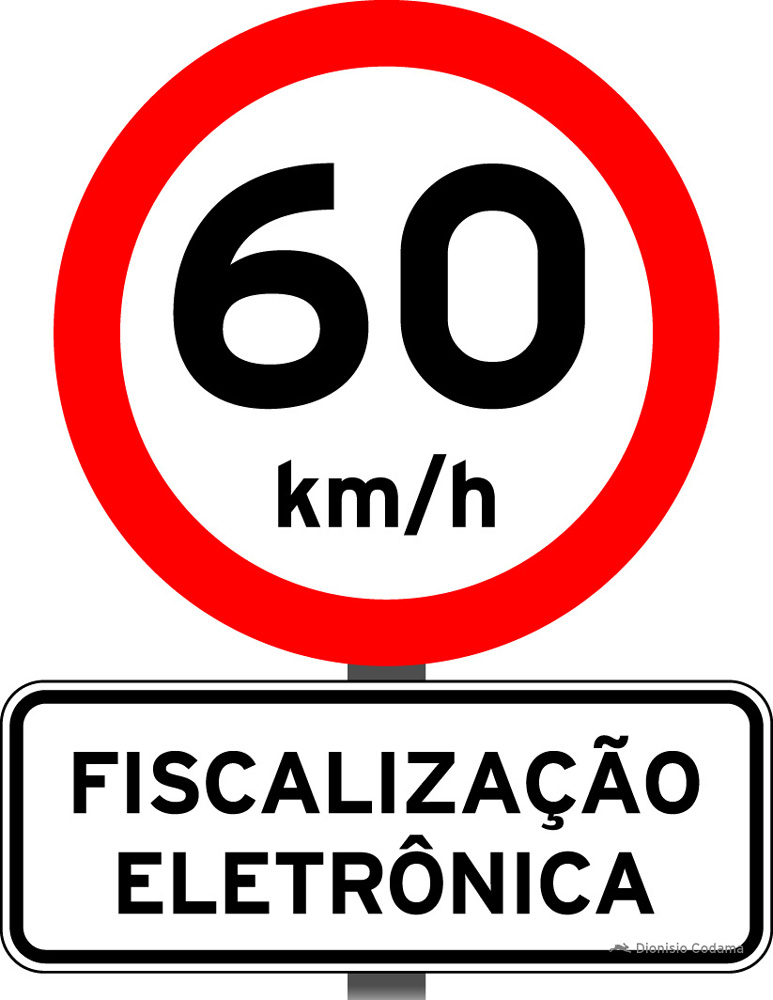 Placa fiscalizacao eletronica 1