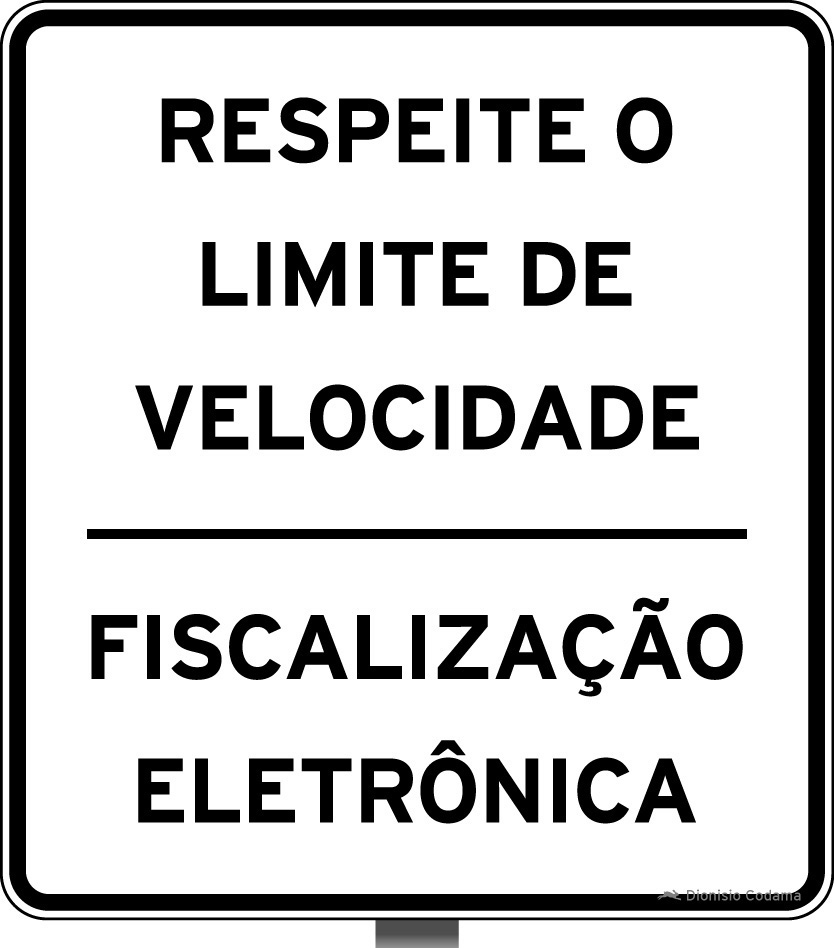 Placa fiscalizacao eletronica 4