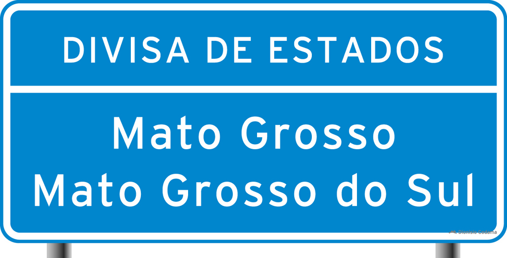Identificacao de limite de Municipios, divisa de Estados, fronteira, perimetro urbano 2