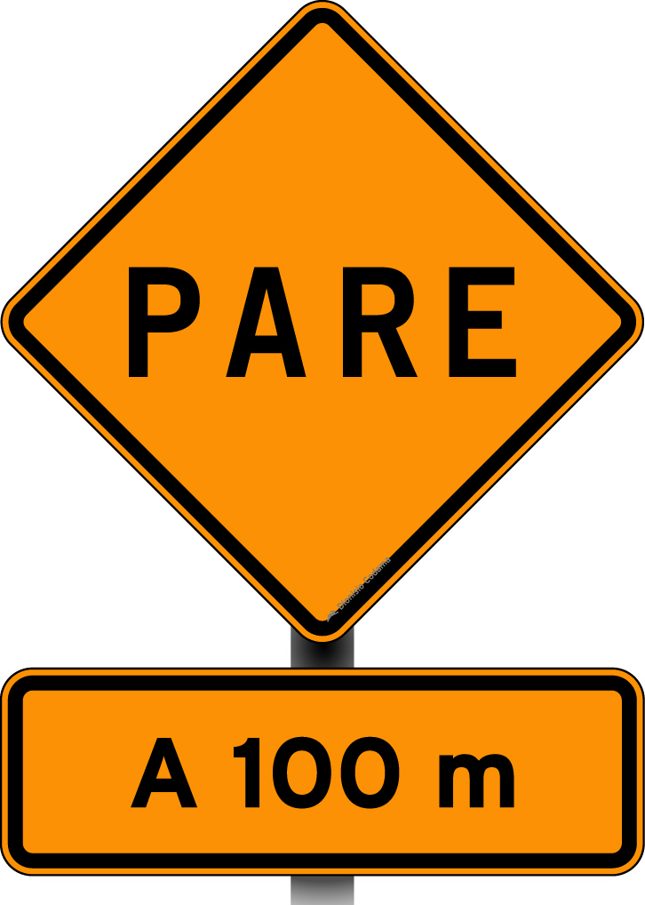 Obras parada obrigatoria