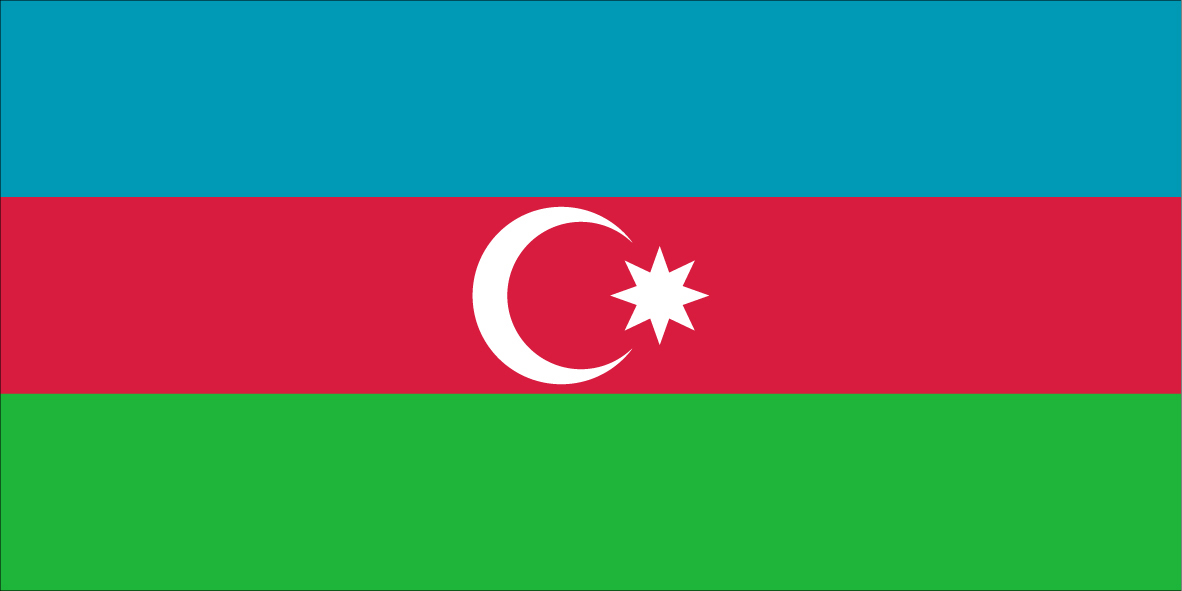 Bandeira Azerbaidjao