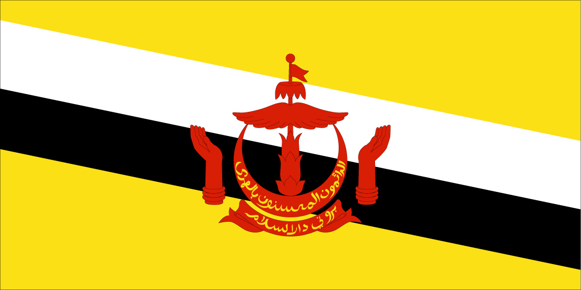 Bandeira Brunei Darussalam