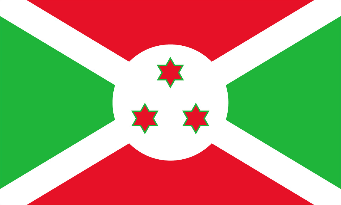 Bandeira Burundi