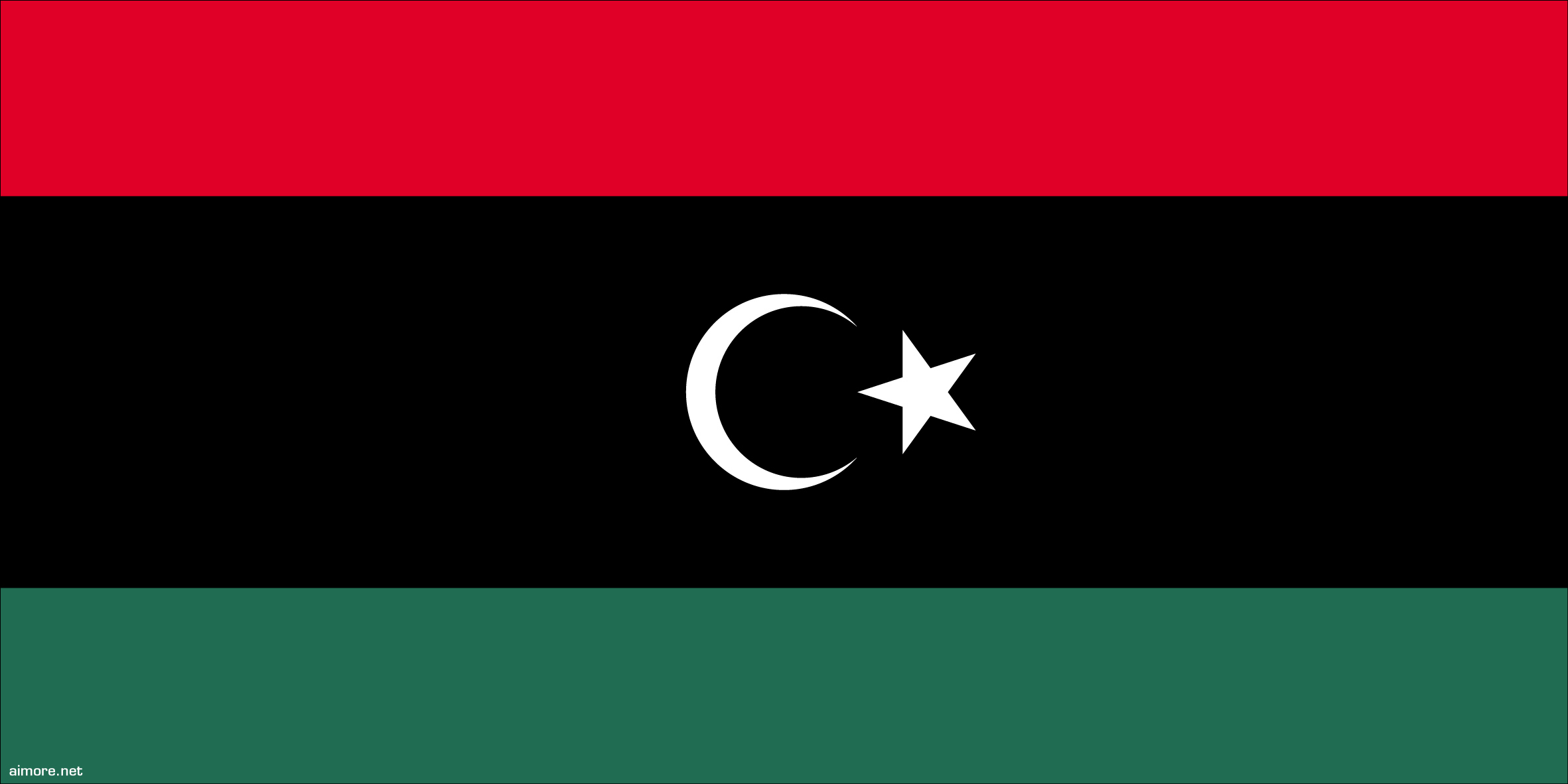 Bandeira Líbia