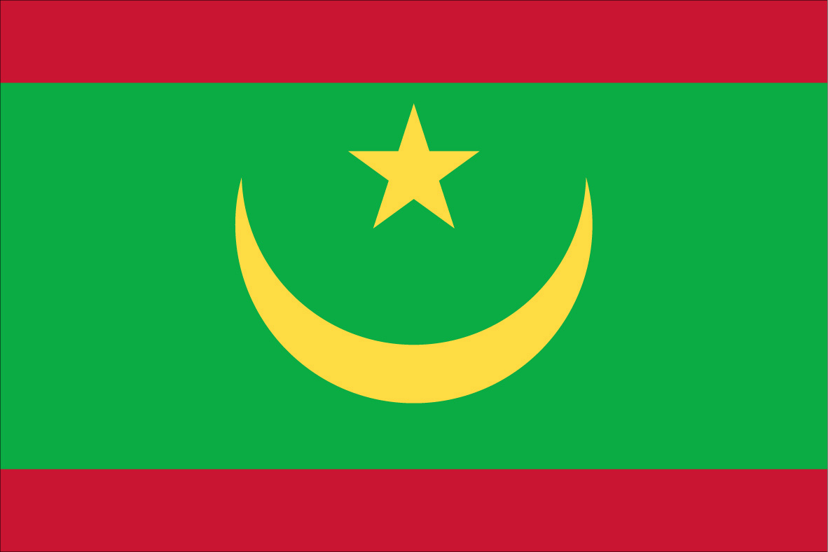 Bandeira Mauritania