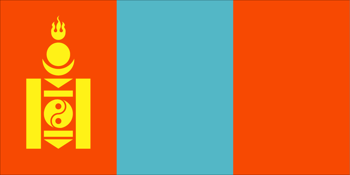 Bandeira Mongolia
