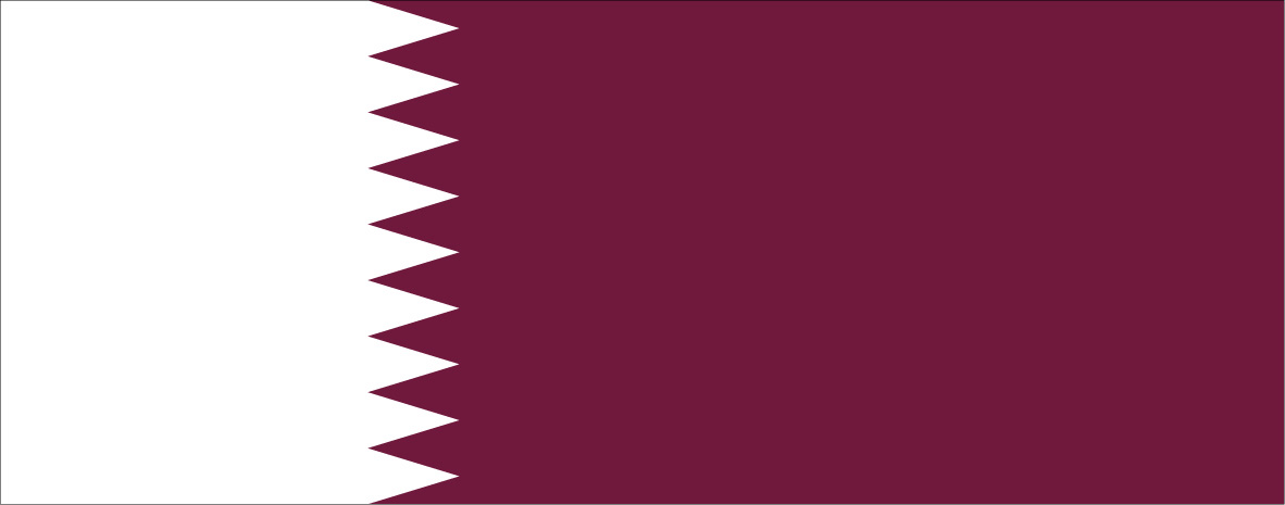 Bandeira Qatar