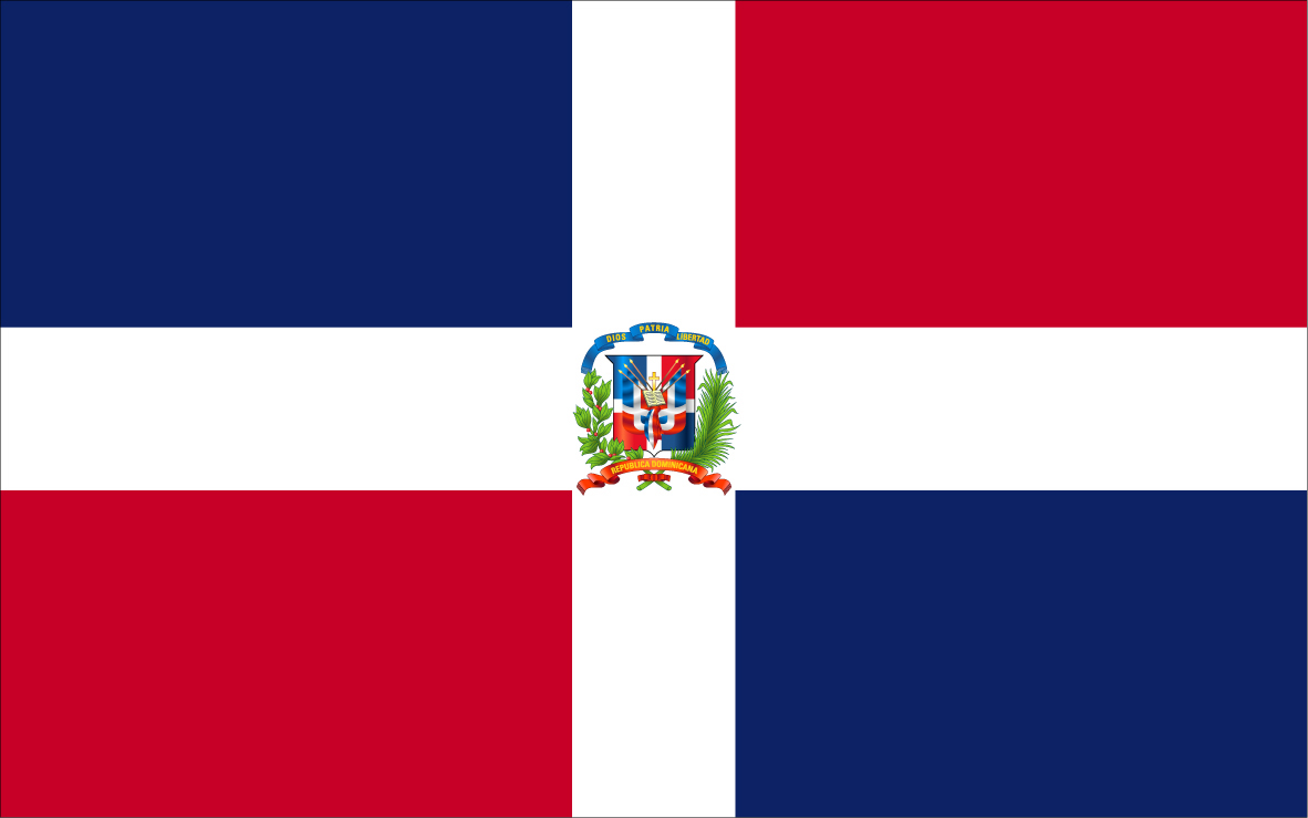 Bandeira Republica Dominicana