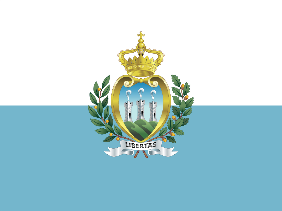 Bandeira San Marino