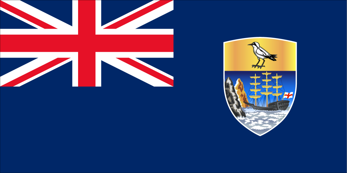 Bandeira Santa Helena Ascensao Tristao da Cunha