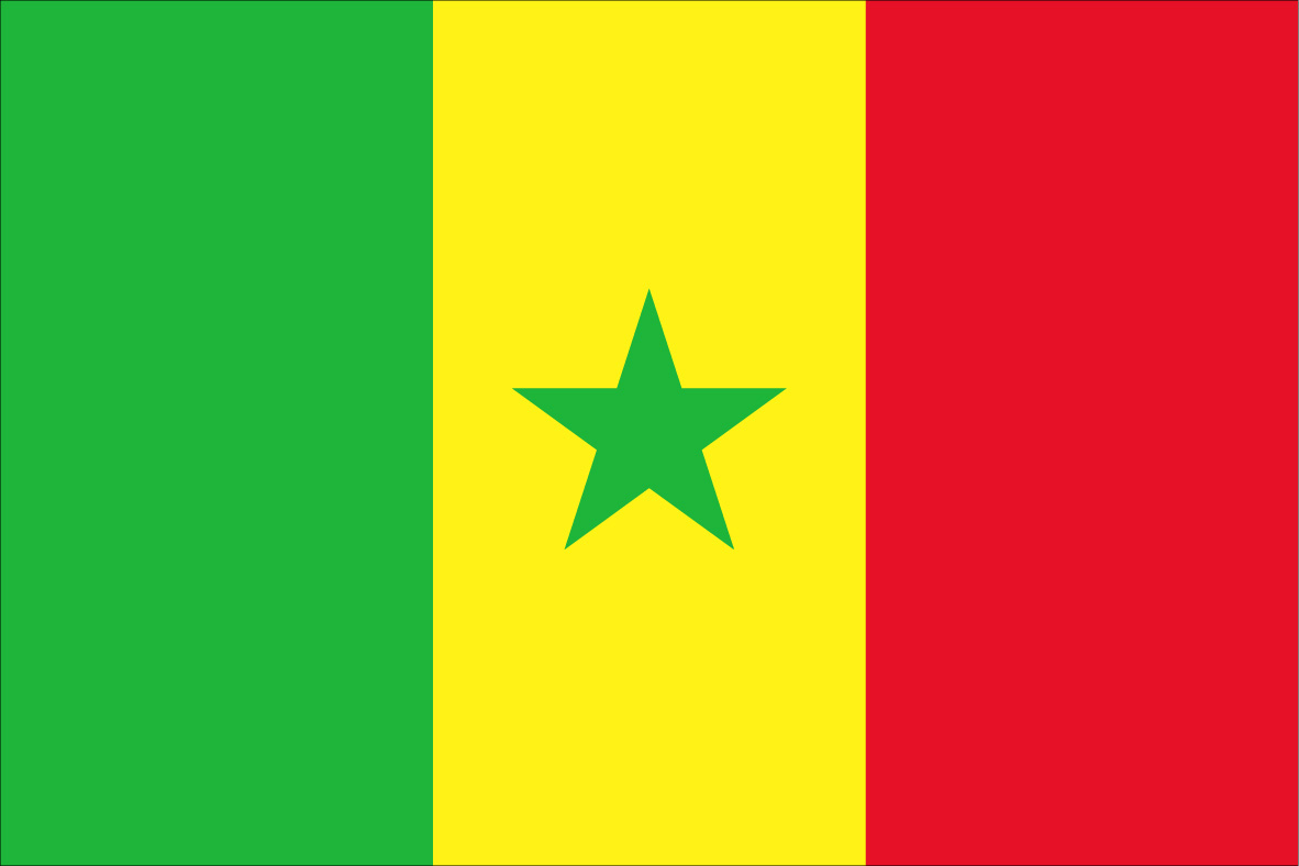 Bandeira Senegal