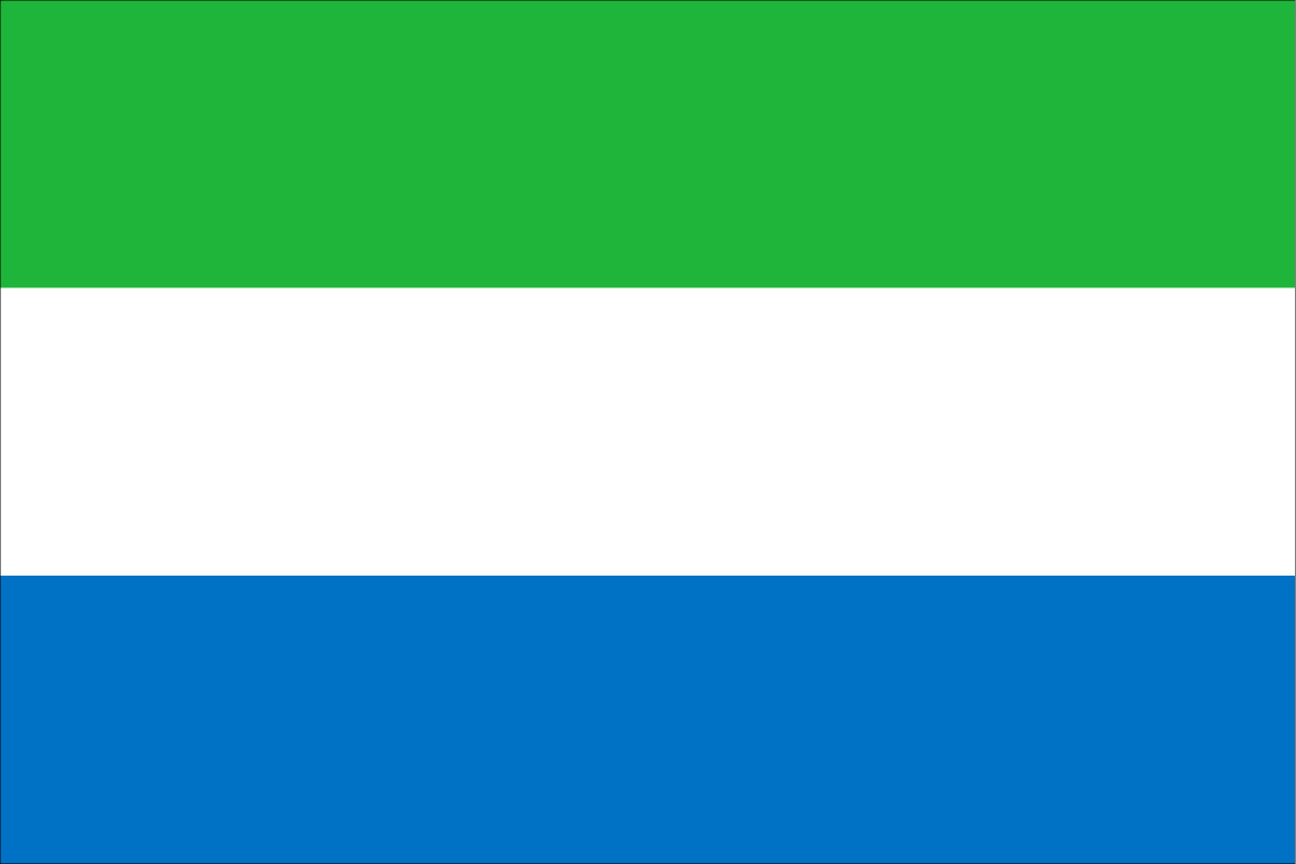 Bandeira Serra Leoa