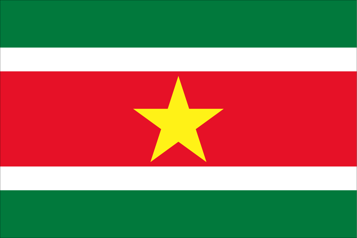 Bandeira Suriname