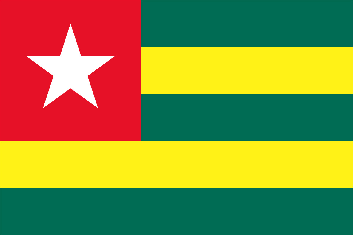 Bandeira Togo