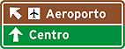 Placa de Identificaçao de atrativo turistico