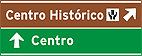 Placa de Identificaçao de atrativo turistico