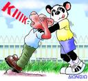 Panda Liu and Krigg Hamster